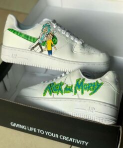 Rick and Morty Air Force 1 Custom