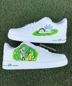 Rick and Morty Air Force 1 Custom