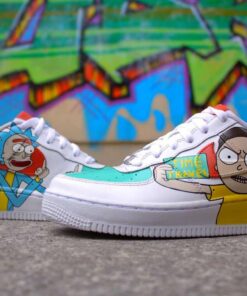 Rick and Morty Air Force 1 Custom