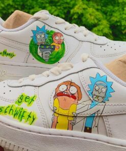 Rick and Morty Air Force 1 Custom