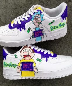 Rick and Morty Air Force 1 Custom