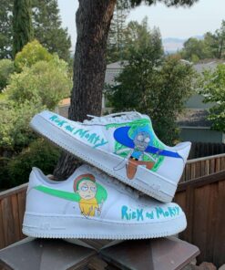 Rick and Morty Air Force 1 Custom