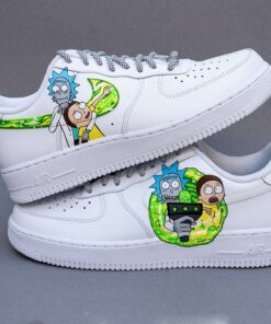 Rick and Morty Air Force 1 Custom