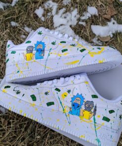 Rick and Morty Air Force 1 Custom