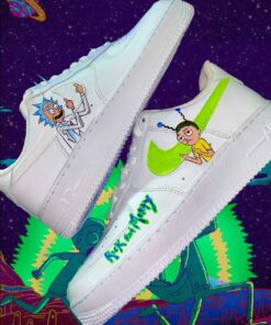 Rick and Morty Air Force 1 Custom