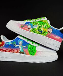 Rick and Morty Air Force 1 Custom