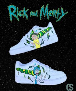 Rick and Morty Air Force 1 Custom