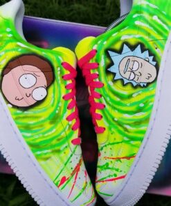 Rick and Morty Air Force 1 Custom