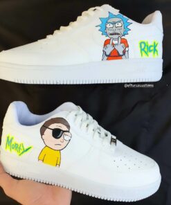 Rick and Morty Air Force 1 Custom