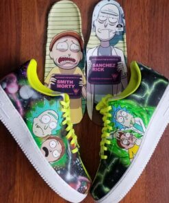 Rick and Morty Air Force 1 Custom