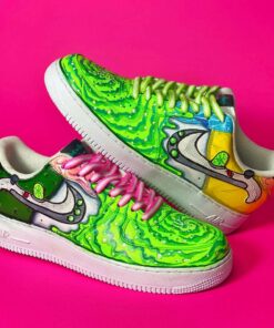 Rick and Morty Air Force 1 Custom