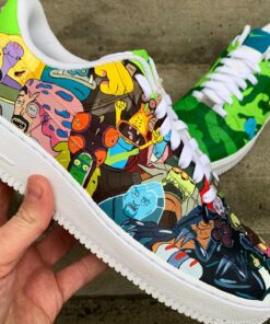 Rick and Morty Air Force 1 Custom