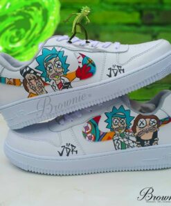 Rick and Morty Air Force 1 Custom