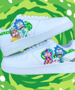 Rick and Morty Air Force 1 Custom