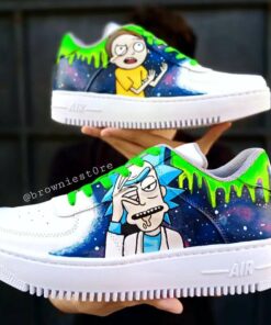 Rick and Morty Air Force 1 Custom