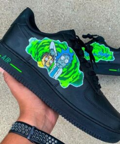 Rick and Morty Air Force 1 Custom