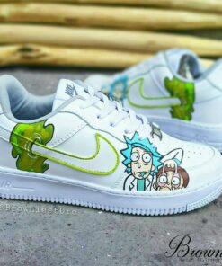 Rick and Morty Air Force 1 Custom