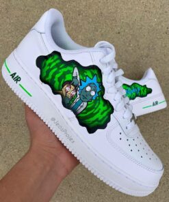 Rick and Morty Air Force 1 Custom