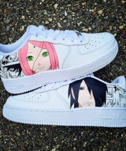 Sasuke x Sakura Air Force 1 Custom, Air Force 1,Shoes