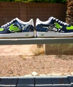 Seahawks Air Force 1 Custom , AF1 Custom,Shoes Seahawks