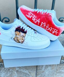 Sfera Ebbasta Air Force 1 Custom , AF1 Custom