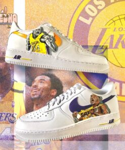 Shaquille ONeal x Kobe Bryant Air Force 1 Custom