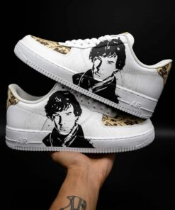 Sherlock Air Force 1 Custom , AF1 Custom, Shose