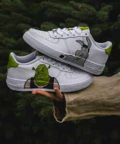 Shrek Air Force 1 Custom ,AF1 Custom, Shoes