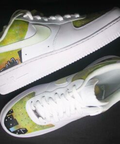 Singapore Skyline Air Force 1 Custom ,AF1 Custom,Anime Shoes Custom