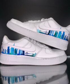 Skyline Air Force 1 Custom,AF1 Custom,Anime Shoes Custom