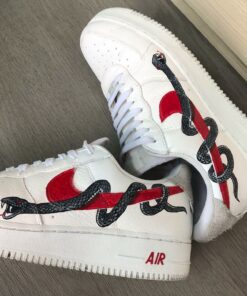 Snake Air Force 1 Custom, AF1 Custom,Snake Shoes Custom