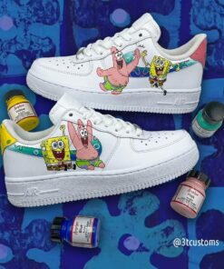 SpongeBob SquarePants Air Force 1 Custom