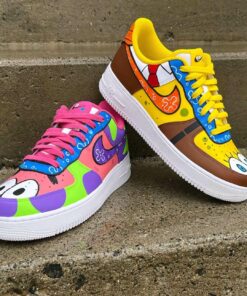 SpongeBob SquarePants Air Force 1 Custom 4651