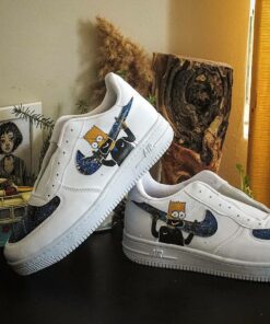 The Simpsons Air Force 1 Custom