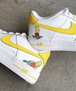 The Simpsons Air Force 1 Custom