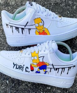 The Simpsons Air Force 1 Custom