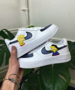 The Simpsons Air Force 1 Custom