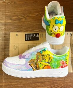 The Simpsons Air Force 1 Custom