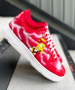 The Simpsons Air Force 1 Custom