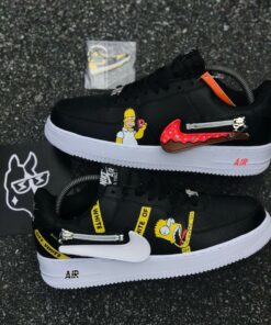 The Simpsons Air Force 1 Custom