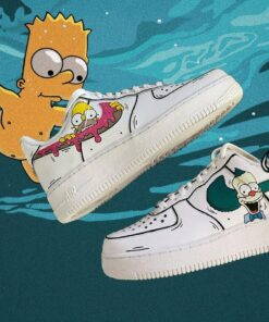 The Simpsons Air Force 1 Custom