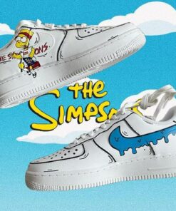 The Simpsons Air Force 1 Custom