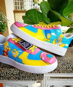 The Simpsons Air Force 1 Custom