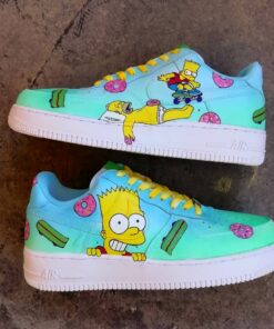 The Simpsons Air Force 1 Custom