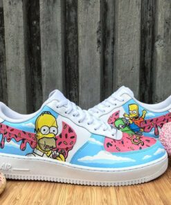 The Simpsons Air Force 1 Custom