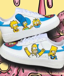 The Simpsons Air Force 1 Custom