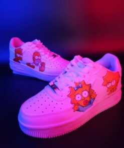 The Simpsons Air Force 1 Custom