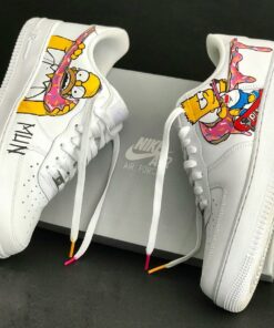 The Simpsons Air Force 1 Custom