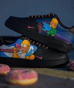 The Simpsons Air Force 1 Custom