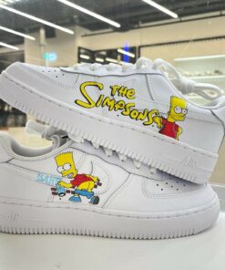 The Simpsons Air Force 1 Custom